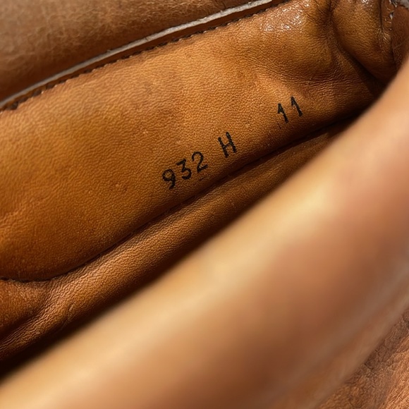 ST MARITZ RALLY Vtg Brown Tan Made In Italy Hiking Mountaineer Boots Mens 11 - Picture 8 of 10